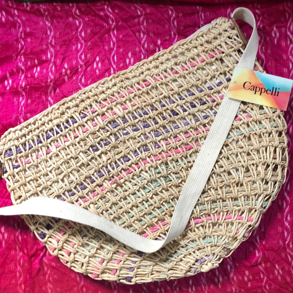 ✨✨Vintage Cappella straw purse✨✨